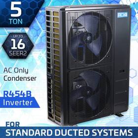 Aciq Aciq-60-ac-b 5 Ton 16 Seer2 Efficient Central Air Conditioner R454b Inverter Ac Unit
