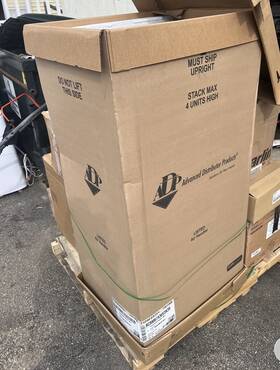 Advanced Distributor Products Bcrmb7a36s3n3r Adp Air Handler 36k Btu 3 Ton R-454b Multi-position For Rheem Ge