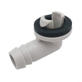 Air Jade 788000790335 3/5 Inch15mm Conditioner Drain Hose Connector Elbow Fitting With