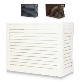 Am-m-0000w Airdeko Premium Mini Split Ac Air Conditioner Cover For Outside Units - Decorative Me