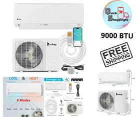 Aire Acondicionado Y Calefactor Minisplit 744110600520 De 9000 Btu Con Wi-fi Habilitado 115 V