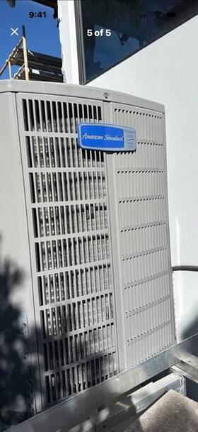 4a7v0024a1000be American Standard Platinum Variable Speed Central Air Conditioner 208/230v Gray