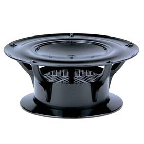 Branded 848150037459 Universal Rv Roof Vent Cap Sewer Cover Bug Screen Black Polycarbonate
