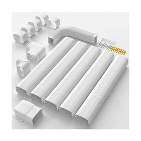 Mdx-gxc-5in-5m-r Cestluck 5ftft 20 Ft Mini Split Line Cover Set Pvc And Pp For A