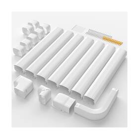 Mdx-gxc-5in-7m-r Cestluck 5ftft 26.5 Ft Mini Split Line Set Cover Pvc And Pp Universal For