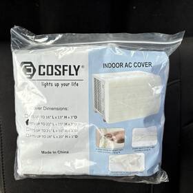 Cosfly 603981652383 Indoor Air Conditioner Cover Ac Unit Covers For Inside 21 X 15 3 Inches L