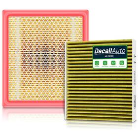 D49a010402u08-a Dacall Activated Carbon Cabin And Engine Air Filter Set Fit For Ram 6.4/6.7l 2500 3500