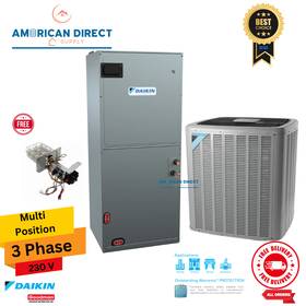 Dx13sa0483 Daikin Light Commercial Split System Ac 4 Ton 14 Seer 3 Phase 230v