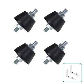 Daisypower 795749949634 Air Conditioner Rubber Anti-vibration Mounts Pad Shock Absorbing Isolator Mo Daisypower 795749949634 Air Conditioner Rubber Anti-vibration Mounts Pad Shock Absorbing Isolator Mo