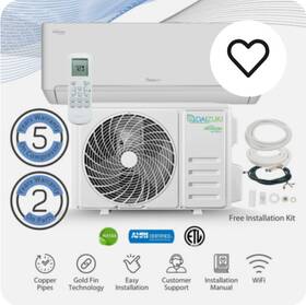 Dxth24x426a-23 Daizuki 24000 Btu Mini Split 23 Seer2 Ductless Heat Pump 220v