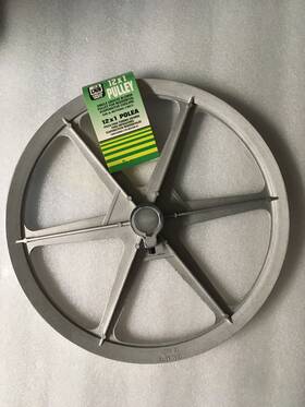 6338 Dial Manufacturing Inc Zinc Evaporative Cooler Blower Pulley With Keyway 12 X1 Inch Dia