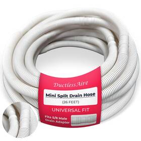 Ductlessaire 627144100511 Mini Split Drain Hose - Line For Ductless Air Conditioner H Ductlessaire 627144100511 Mini Split Drain Hose - Line For Ductless Air Conditioner H
