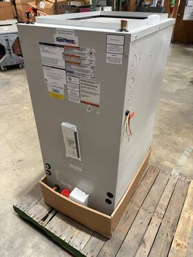 48hcxq4010zpb00aaf First Co New Air Handler 4 Ton Psc Row Std Pump R454b Scratch And Dent