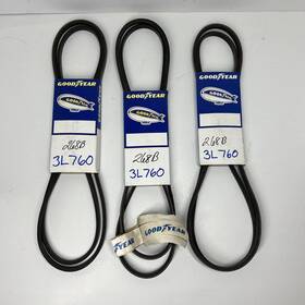 3l760g Fits Jason Goodyear Gates Dayton 3l760 83760 1760 6776 3/8 Inch X 76 Lot Of 3 268b