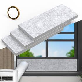 Ifp-02 Flamorrow Insulated Foam Panels For Portable Ac Window Seal Kit Sturdy And Thick Air Con