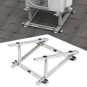Rmsb-01 Flamorrow Rooftop Mini Split Mount Bracket Adjustable Roof Support For Ductles