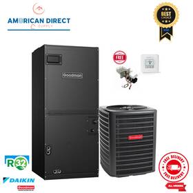 Glxs3ba1810 Goodman 1.5 Ton Split System 14 Seer2 Central Air Conditioner R32 Multi-positi