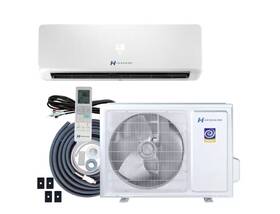 H18e2 Hessaire Diy 22.5 Seer2 18 000 Btu Wifi 1.5-ton Ductless Mini Split Ac Heat