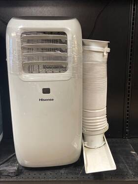 Ap1019cr1g Hisense 6500-btu Doe 115-volt Grey Vented Portable Air Conditioner Tdw032903