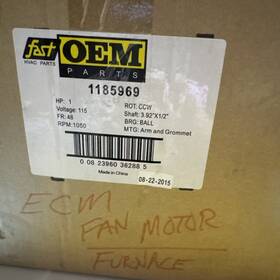 1185969 International Comfort Products 1186445 Icp 1hp Ecm Blower Motor Oem - Replacement Part