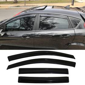94547 Kucaruce Side Window Wind Visor Vent Deflector Fit For 2009-2019 Ford Fiesta Hatchback