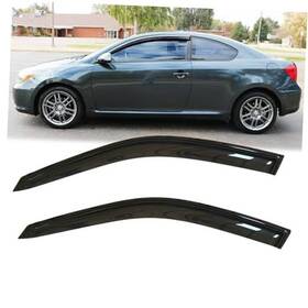M-92407 Kucaruce 2pcs Original Shatterproof Rainproof Side Window Wind Deflectors For 2005-2010