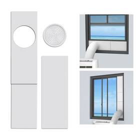 Lbg Products 795749426234 Portable Air Conditioner Window Seal Plates Kit Vertical Ac Unit Adj
