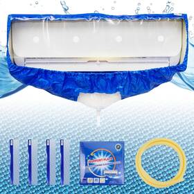 Leak Saver 604296229291 Hvac Guys Mini Split Cleaning Bag Kit Air Conditioner Cover For Mi