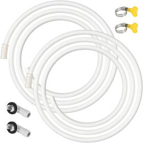 Leetin 313094896832 2 Pack 9.8 Ft Air Conditioner Drain Hose Kit Plastic Tube For Ac Condensate Fl