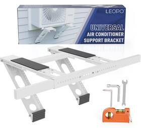 Ktzj001 Leopo No Drilling Air Conditioner Support Bracket Fits Single And Double-hung Windows