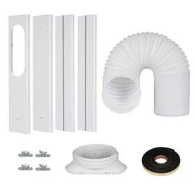 Ach001 Luckin Portable Air Conditioner Kit With Hose And Panels Adjustable Window S