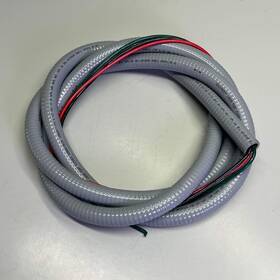 84139 Mars Non-metallic Whip Kit Liquid Tight Flexible Conduit 1/2 Inch X 8ft Grey