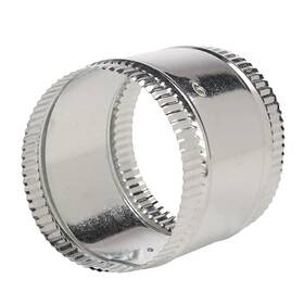 Master Flow 313100837835 Splice Connector Collar 18 Inch Flexible Duct And Sheet Metal Easy Installation