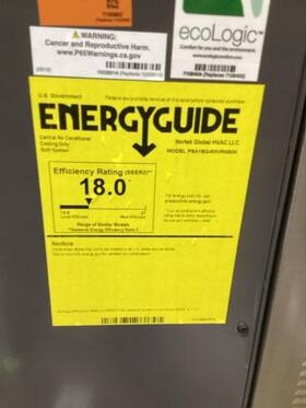 Psa1bg4mvrn60k Maytag 5 Ton Split-system Inverter Communicating Air Conditioner 208-230/60/1 R410a 20