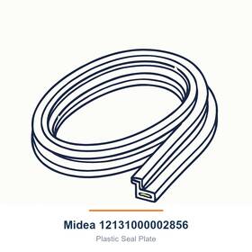Midea 12131000002856 Plastic Seal Plate
