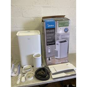Map08s1jwt-b Midea Smart Air Conditioner 8 000 Btu Doe Portable With Wheels Digital Display