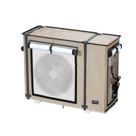 Khaki-msc62-s Ngb Mini Split Cover 29.1x 11.8x 21.7 Inch Air Conditioning Condensing Hvac Outdo