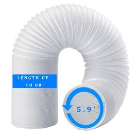 Nwestun 746566540191 Portable Air Conditioner Hose Length Up To About 80 Inch Anti-clockwise Thread