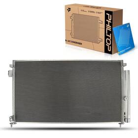 8919ewl1302us Philtop Air Conditioning A/c Condenser Compatible With Honda Civic Coupe 2006