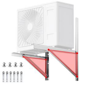 9000-36000 Poiuna 704444822463 Mini Split Wall Mounting Bracket For Btu Condenser Stainless Stee