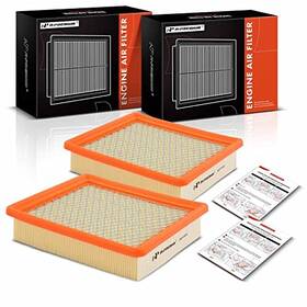 Apeaf181 Premiumpartswhosale 2-pc Engine Air Filter Compatible With Chevrolet Volt 2011-2015 And Cadillac