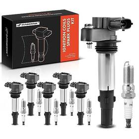 Apic0651 Premiumpartswhosale Ignition Coils And Spark Plugs Kits Compatible With Chevrolet Traverse 2009 &