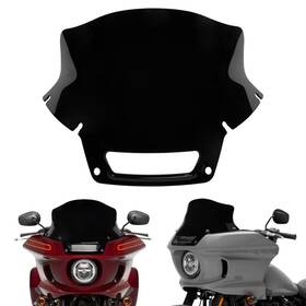 Ws0489 Psler 9 Inch Motorcycle Windshield - Windscreen Air Deflector For Low Rider St Fx