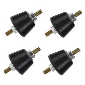 Quluxe Xian996 4 Pcs Rubber Studs Shock Absorber Anit-vibration Isolator Mounts Ag-35