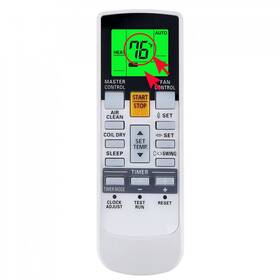Ar-rah1u Rcecaoshan 015429007570 Replacement For Fujitsu Air Conditioner Remote Control Ar-rah2u Ar-r