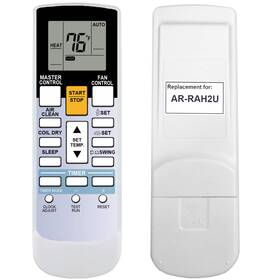Ar-rah2u Rcecaoshan 929102348015 For Fujitsu Air Conditioner Remote Control Model Number Works As