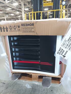 Udxc-125 Reznor 120k Btu Natural Gas Unit Heater Scratch And Dent