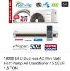 Senl18000 Senville 18000 Btu Ductless