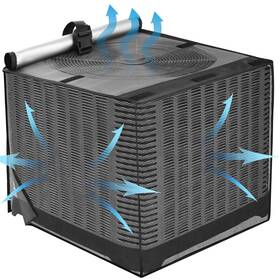 Ac-34-34-30 Sunico Air Conditioner Covers For Outside Breathable Full Mesh With Waterproof Top