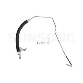 Sunsong 3403828 Power Steering Pressure Line Hose Assembly